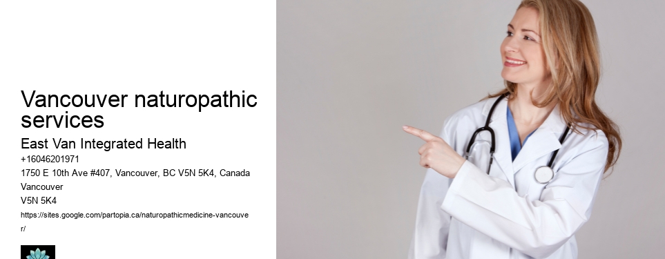 Functional medicine and naturopathyVancouver naturopathic services