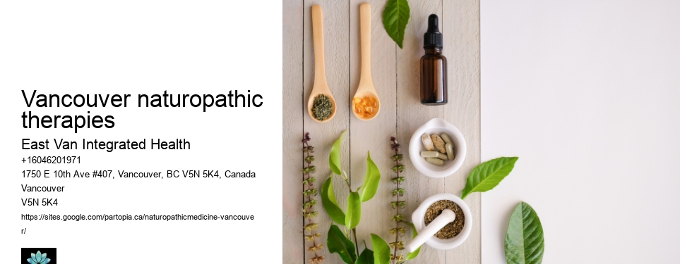 Holistic approach to chronic painVancouver naturopathic therapies