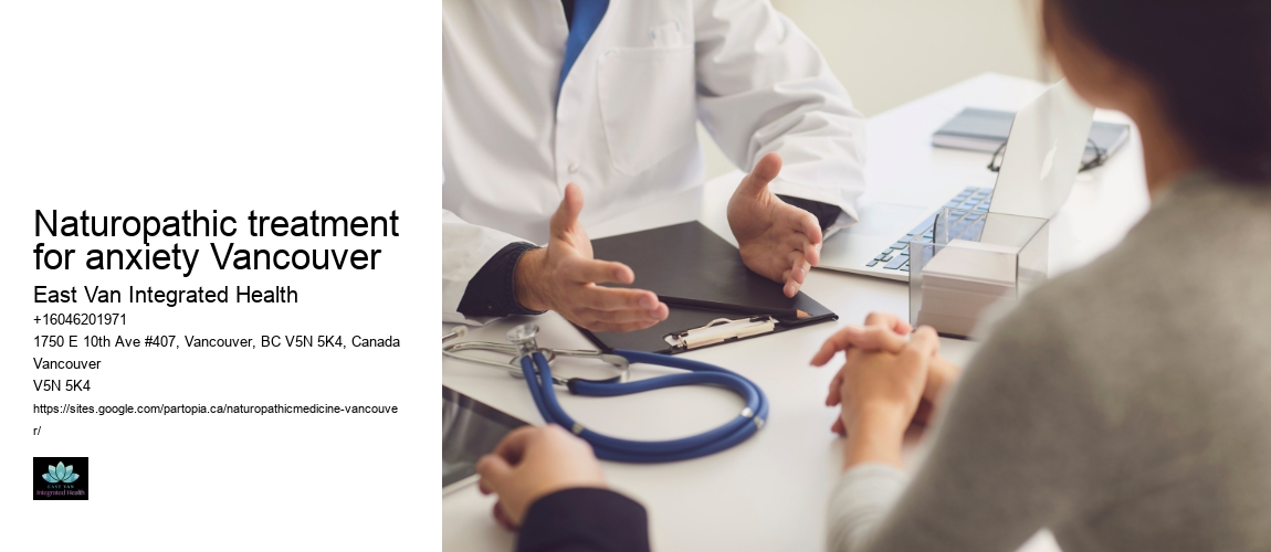 Naturopathic treatment for anxiety Vancouver