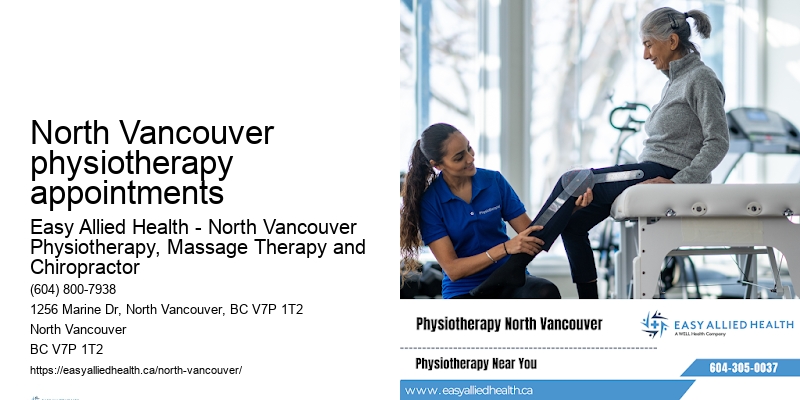 North Vancouver physiotherapy appointments