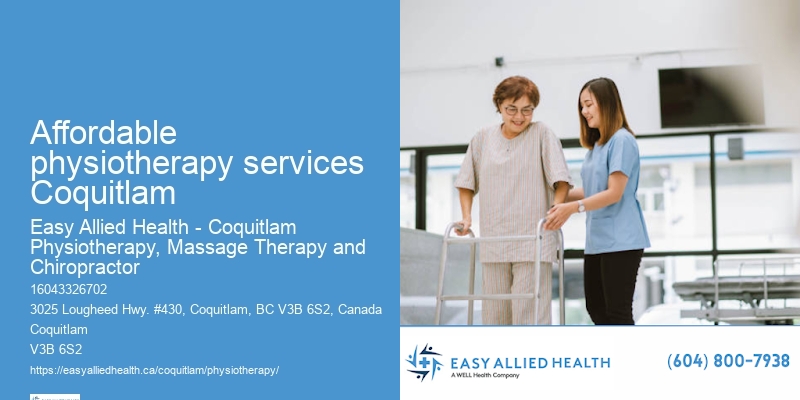 Physio Assessment Affordable physiotherapy services Coquitlam