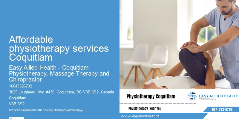Physio Experts Affordable physiotherapy services Coquitlam