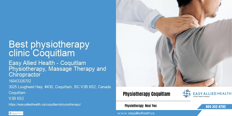 Comprehensive Physio Best physiotherapy clinic Coquitlam