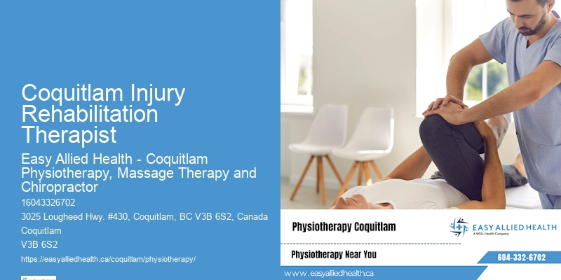 Coquitlam Injury Rehabilitation Therapist Pediatric Physiotherapy