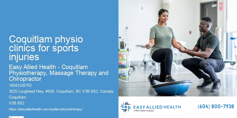 Coquitlam physio clinics for sports injuries Physio for Injury Prevention