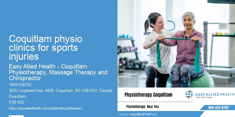 Physiotherapist Coquitlam physio clinics for sports injuries