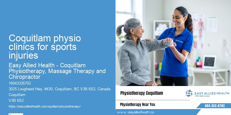 Physical Therapy Experts Coquitlam physio clinics for sports injuries