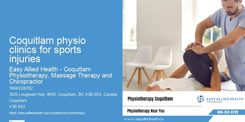 Injury Rehabilitation Physiotherapy Coquitlam physio clinics for sports injuries