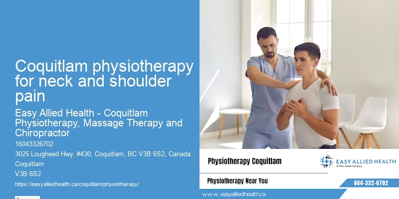Physio for sports injuries Coquitlam physiotherapy for neck and shoulder pain