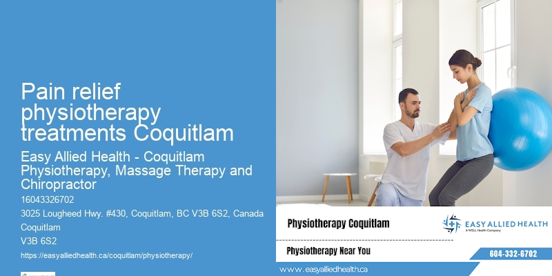 Tailored Physiotherapy Pain relief physiotherapy treatments Coquitlam