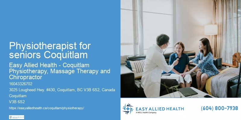 Physiotherapist for seniors Coquitlam Post-Injury Rehabilitation Physiotherapy