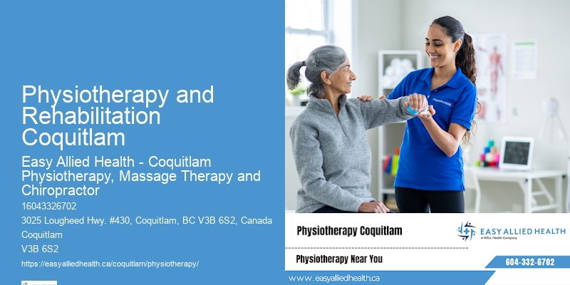 Physiotherapy and Rehabilitation Coquitlam Physiotherapy for Muscle Recovery
