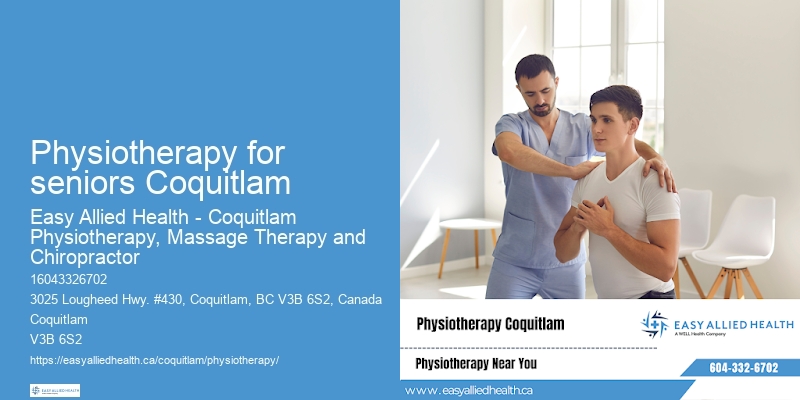 Physiotherapy for seniors Coquitlam Post-Injury Physical Therapy