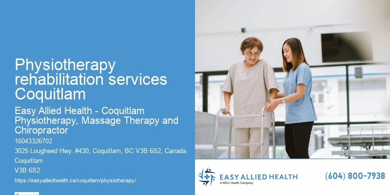 Custom Physical Therapy Programs Physiotherapy rehabilitation services Coquitlam