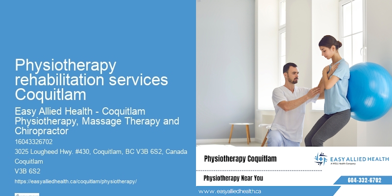 Senior Rehab Physiotherapy rehabilitation services Coquitlam
