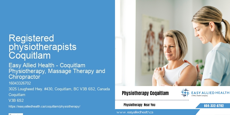 Post-surgery physiotherapy Registered physiotherapists Coquitlam