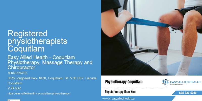 Certified Physical Therapist Registered physiotherapists Coquitlam