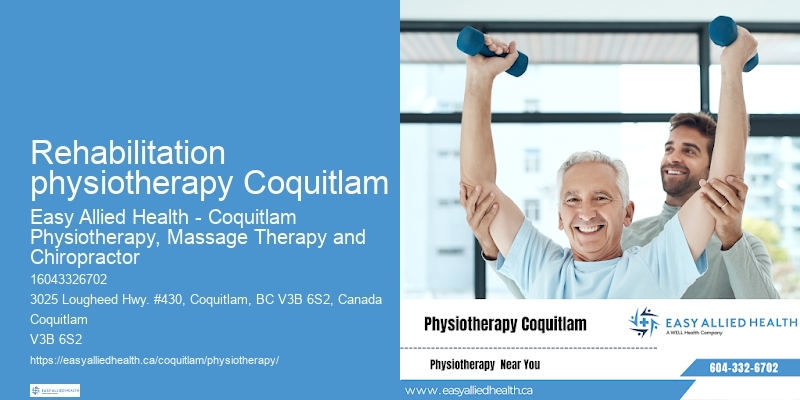 Physiotherapy for seniors Rehabilitation physiotherapy Coquitlam