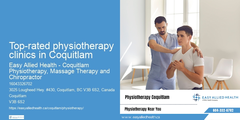 Best Physiotherapy Professionals Top-rated physiotherapy clinics in Coquitlam