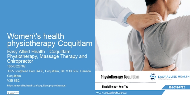 Best physiotherapists in Women's health physiotherapy Coquitlam