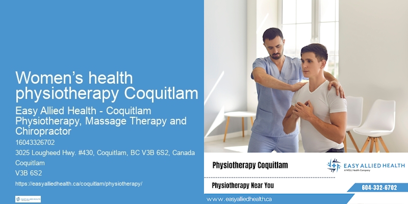 Women’s health physiotherapy Coquitlam physio with rehabilitation services