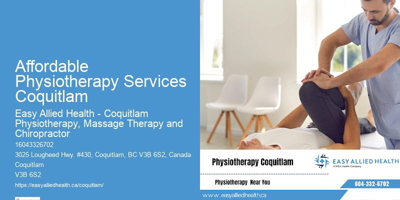 Affordable Physiotherapy Affordable Physiotherapy Services Coquitlam
