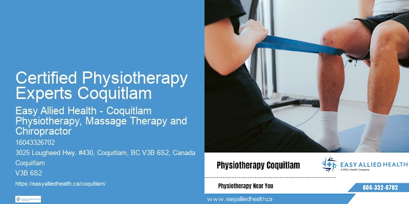 Comprehensive Physiotherapy Certified Physiotherapy Experts Coquitlam