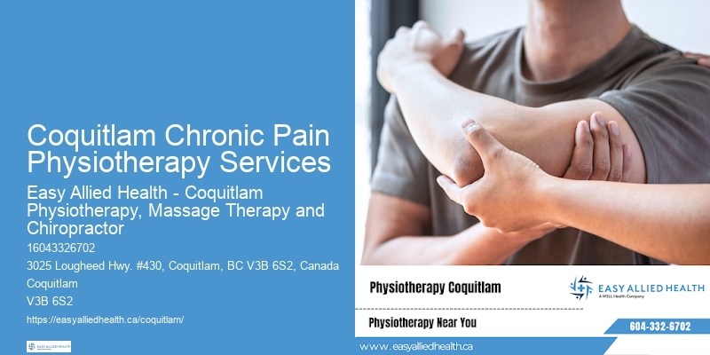Physiotherapists Coquitlam Chronic Pain Physiotherapy Services