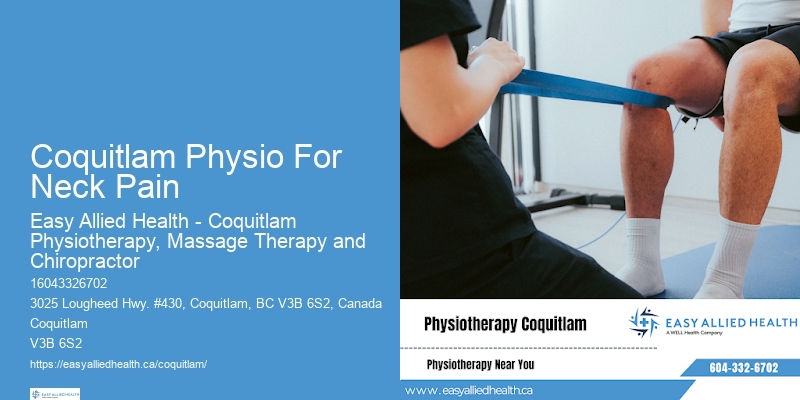 Coquitlam Physio For Neck Pain Sports Injury Physiotherapy