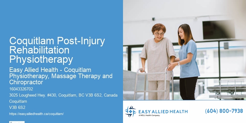 Coquitlam Post-Injury Rehabilitation Physiotherapy Physiotherapy for Mobility