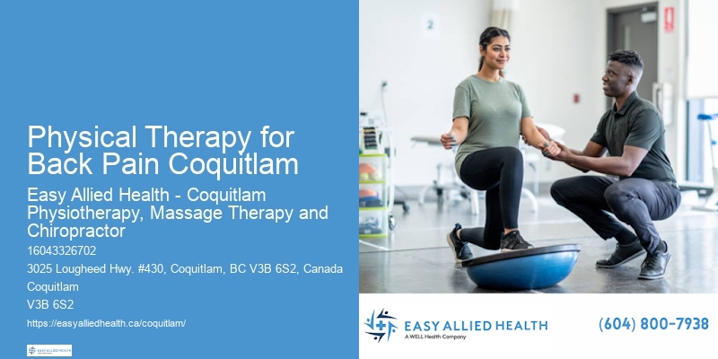Specialized Injury Physio Physical Therapy for Back Pain Coquitlam
