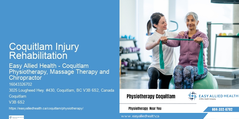 Coquitlam Injury Rehabilitation Rehabilitation Services For Post-Surgery Care
