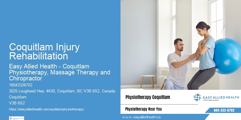 Physiotherapists Coquitlam Injury Rehabilitation For Recovery After Joint Surgery