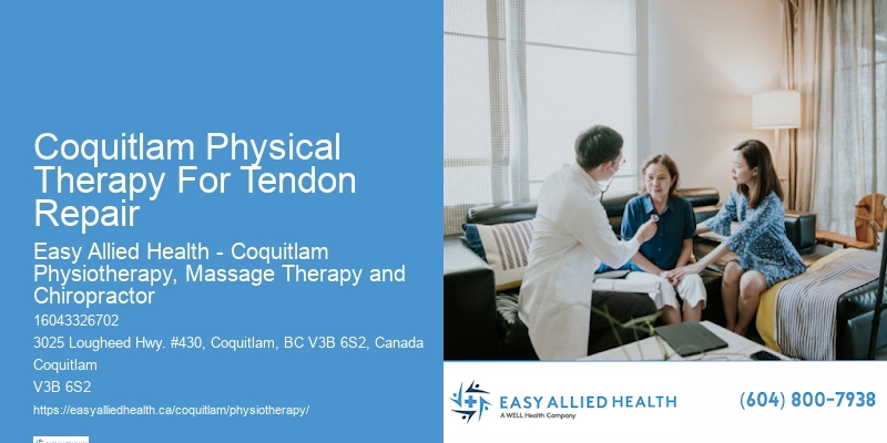 Coquitlam Physical Therapy For Tendon Repair Physiotherapy For Wrist Injury Treatment