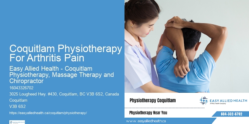 Coquitlam Physiotherapy For Arthritis Pain