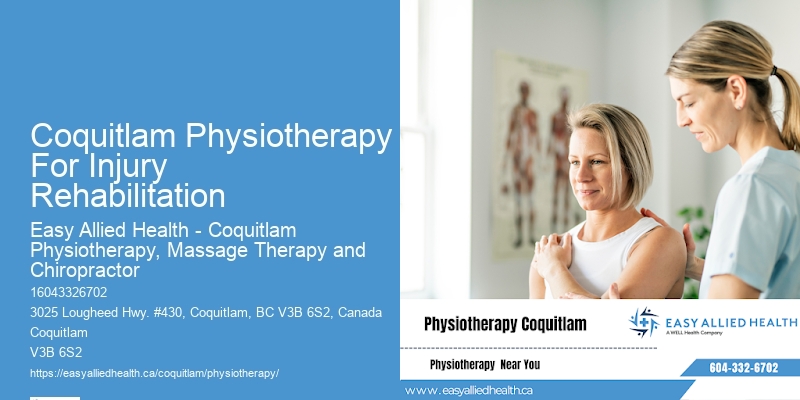 Posture Correction Physiotherapy Coquitlam Physiotherapy For Injury Rehabilitation