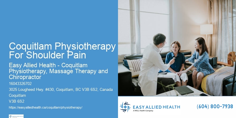 Coquitlam Physiotherapy For Shoulder Pain Physiotherapy For Sports Injury Rehabilitation