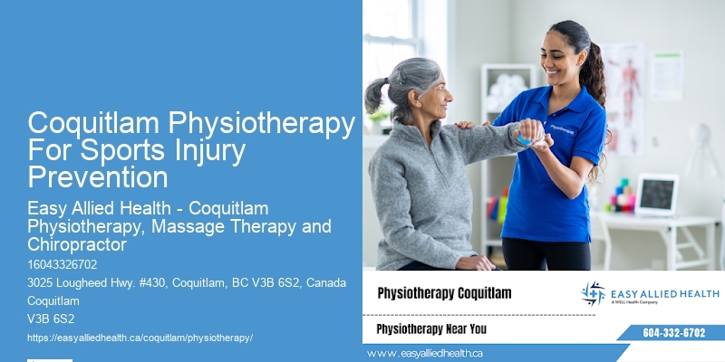 Coquitlam Physiotherapy For Sports Injury Prevention Physiotherapists For Wellness Care
