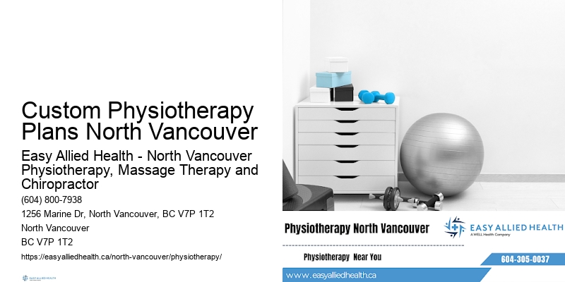 Comprehensive Pain Recovery Custom Physiotherapy Plans North Vancouver