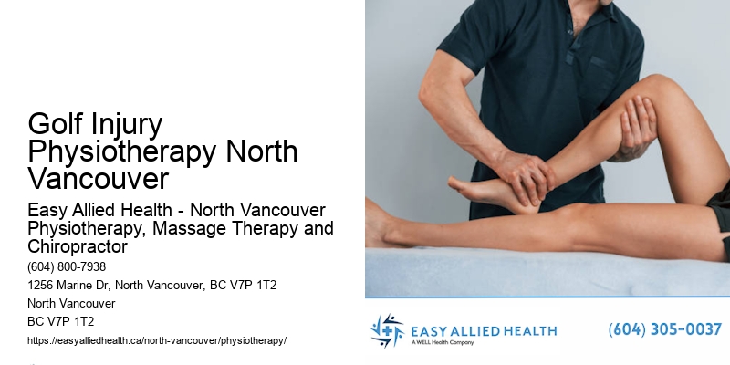 Quick Physio Relief Golf Injury Physiotherapy North Vancouver