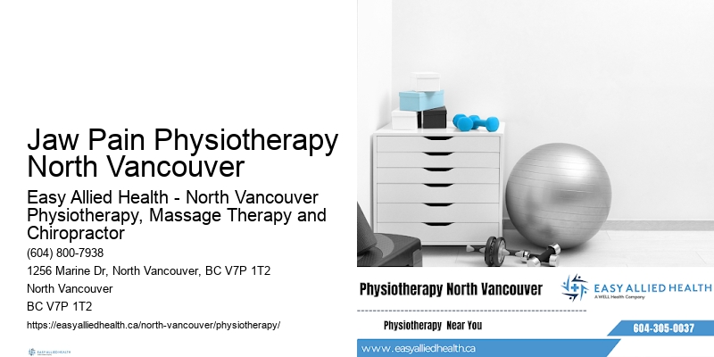 Therapy for Musculoskeletal Pain Jaw Pain Physiotherapy North Vancouver