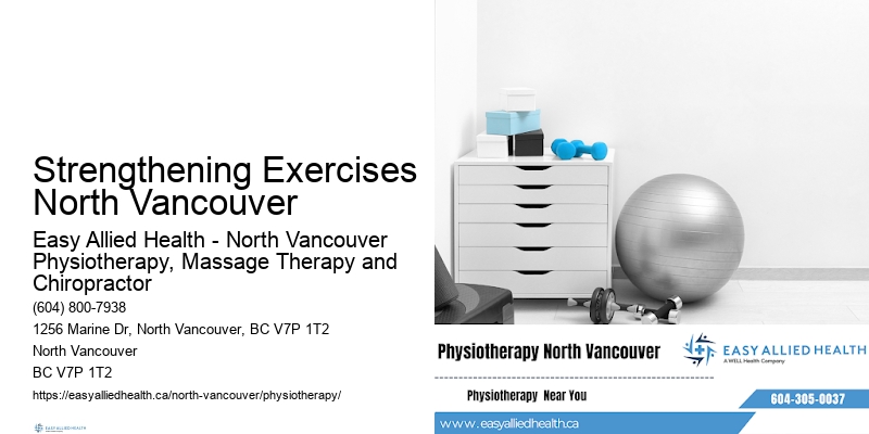 Comprehensive Wellness Plans Strengthening Exercises North Vancouver