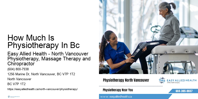 How Much Is Physiotherapy In Bc