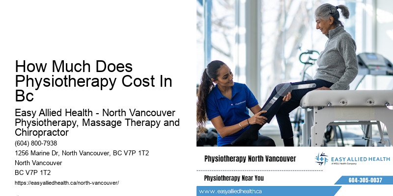 How Much Does Physiotherapy Cost In Bc