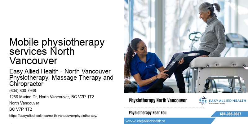 Mobile physiotherapy services North Vancouver
