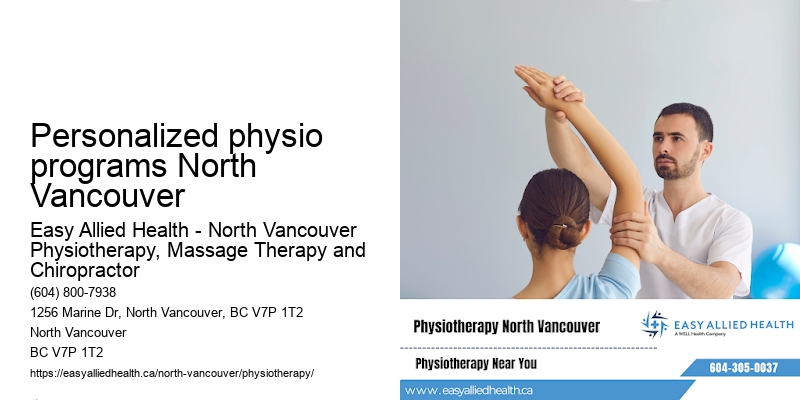 Personalized physio programs North Vancouver