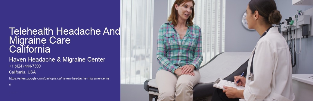 Telehealth Headache And Migraine Care California