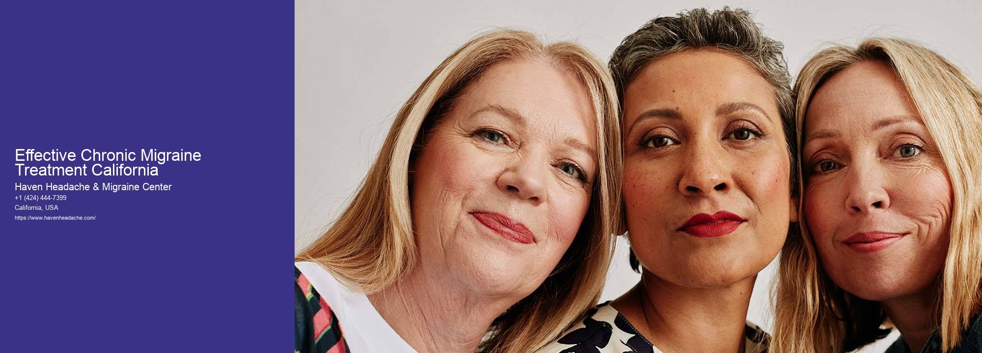 Effective Chronic Migraine Treatment California