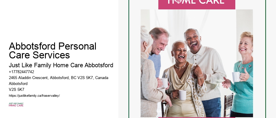 Holistic Elderly Care Abbotsford Personal Care Services