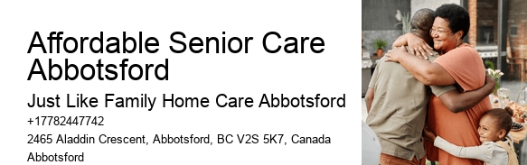 Affordable Senior Care Abbotsford Nursing Care for Elderly